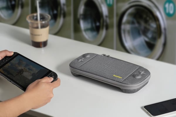 tomtoc FancyCase-G05 Switch 2 skyddsfodral, grå