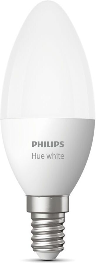 Philips Hue -LED-smartlampa, BT, White, E14, ljusstakeformad