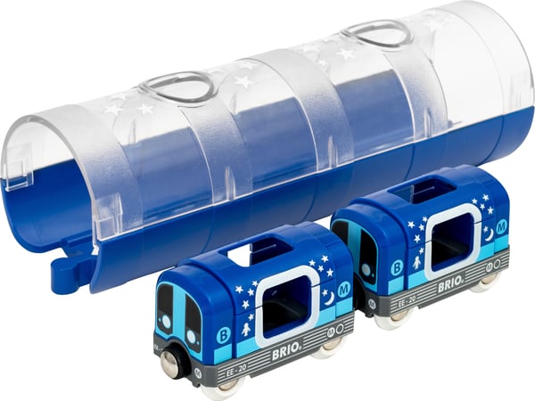 BRIO World 33970 - Metrotog og tunnel