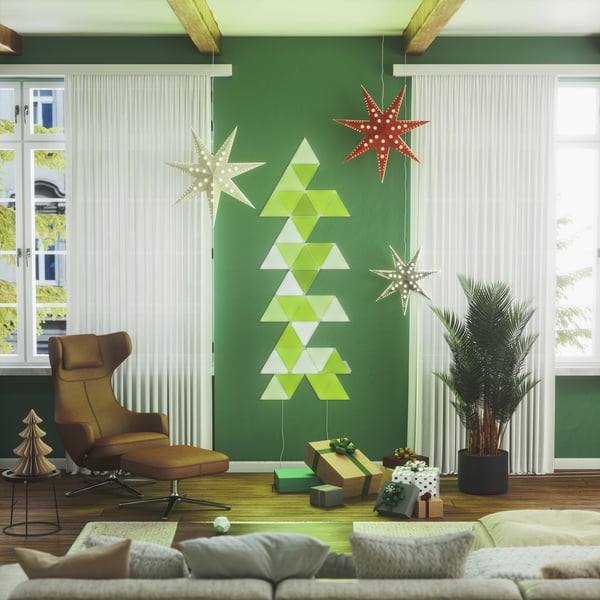 Nanoleaf Shapes Triangles Startpaket, 9 delar