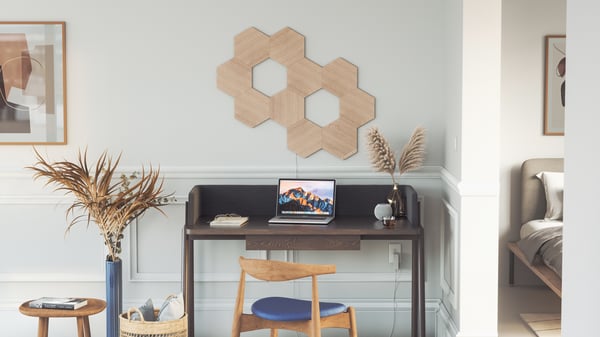 Nanoleaf Elements Trähexagoner - utökningspaket, 3 paneler