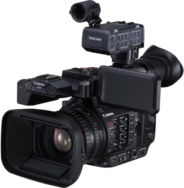 Tascam CA-XLR2d-C - XLR-mikrofonadapter, Canon Kit