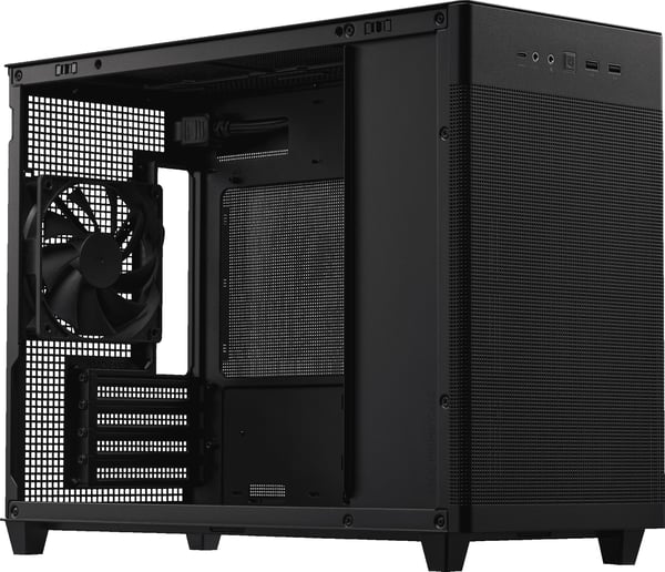 Asus Prime AP201 Micro-ATX-chassi, svart