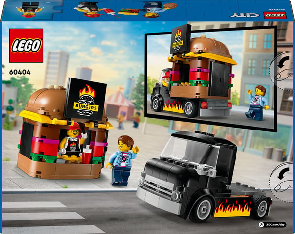 LEGO City Hamburgerbil Bygg- och lekset 60404