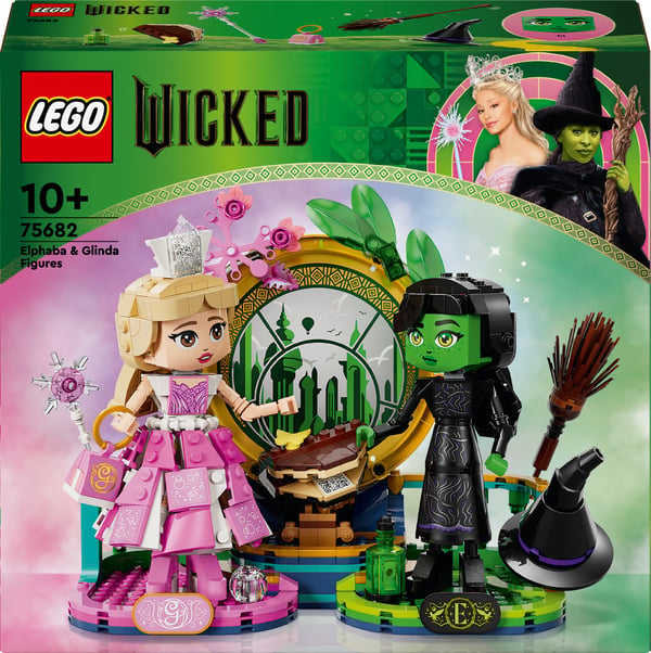 LEGO Wicked Elphaba & Glinda Bygg- och lekset med fantasileksak 75682