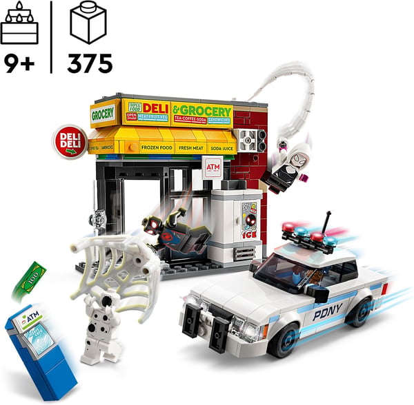 LEGO Super Heroes Marvel 76311 – Spindeluniversum: Miles Morales mot Prick