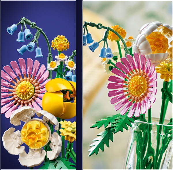 LEGO Botanicals 10347 – Liten solig blomsterbukett