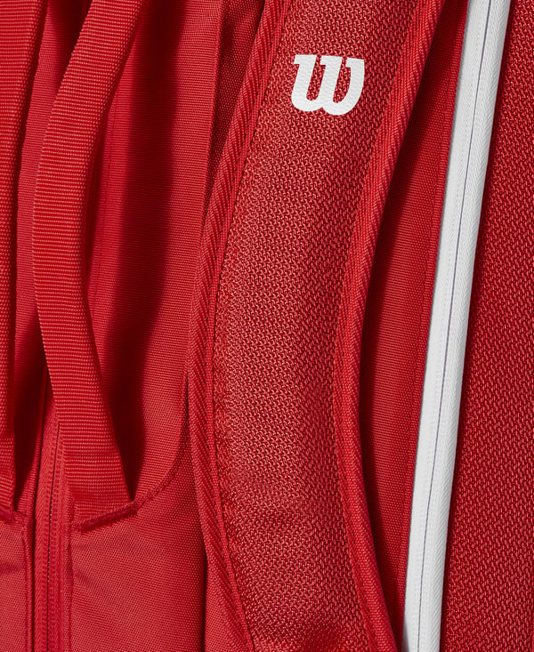 Wilson Super Tour 15-pack racketväska, röd