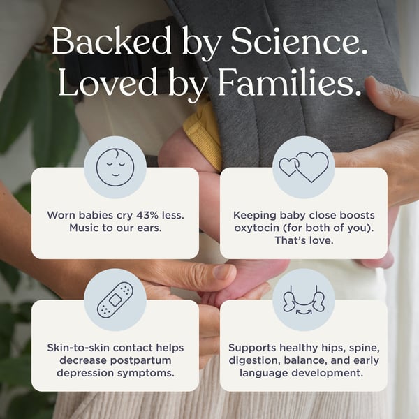 Ergobaby Embrace bärsele, Cream