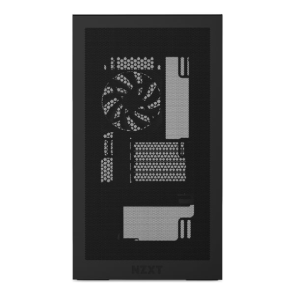 NZXT H3 Flow (2025) Micro-ATX-chassi, svart