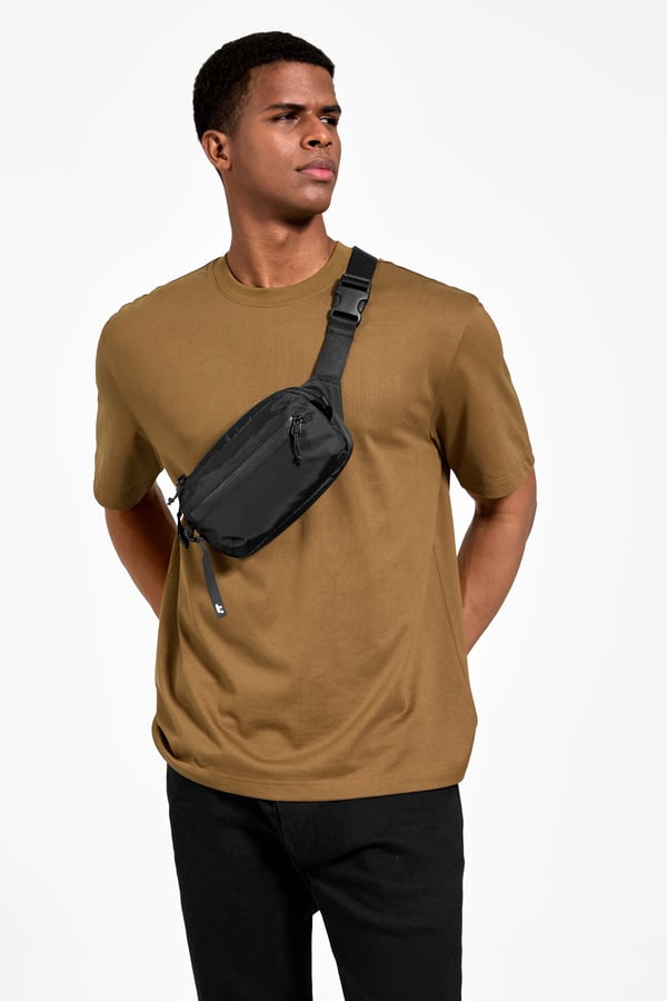 tomtoc Aviator-T33 bröstväska, 1,5 l, svart