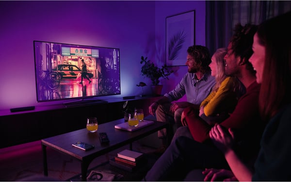 Philips Hue Play-ljusramp smart belysning, 2 st, vit