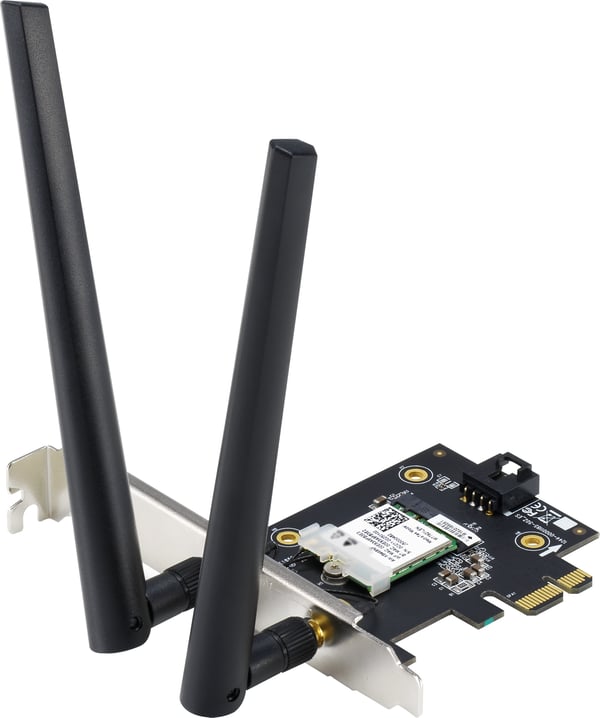 Asus PCE-AX1800 Dual-band PCI-E-WiFi 6-adapter och Bluetooth 5.2 -adapter