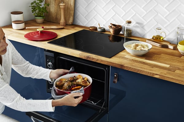 Tefal Air-gryta, 4,7 L, röd