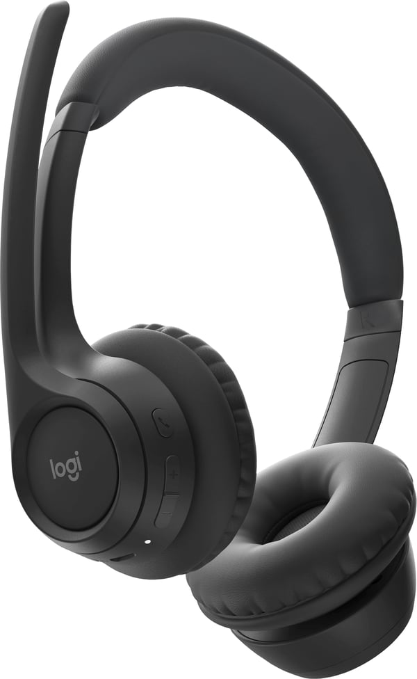 Logitech Zone 300 Wireless -hörlurar, mörkgrå