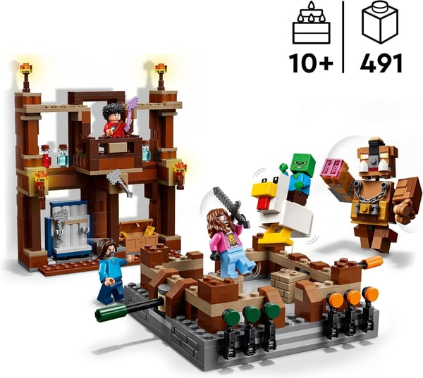 LEGO Minecraft 21272 – Träskuddens stridsarena