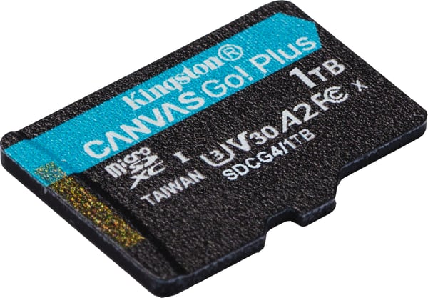 Kingston 1Tt microSDXC Canvas Go! Plus Gen4 minneskort