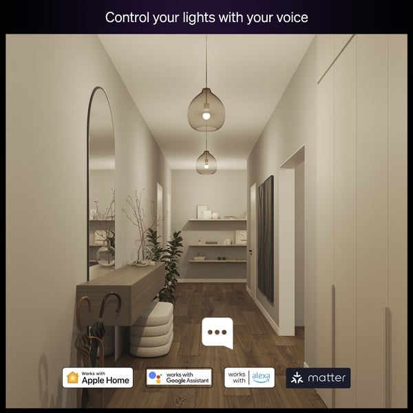 Philips Hue Essential smartlampa, White and color ambiance, E27, 806 lm, 3-pack