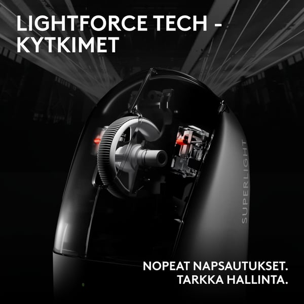 Logitech G Pro X Superlight 2c trådlös spelmus, magenta