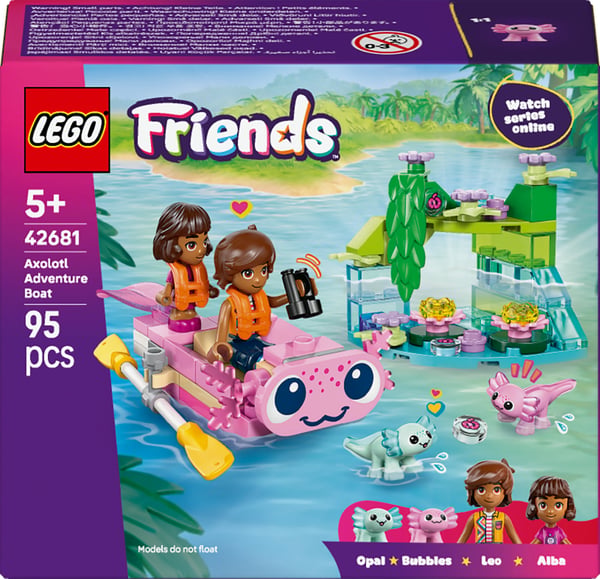 LEGO Friends 42681 Axolotl-äventyrsbåt