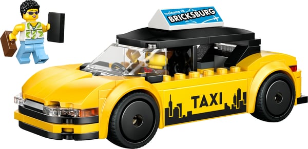LEGO City Stora fordon 60487 Gul taxi