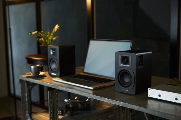 Audio-Technica SP3X aktiva högtalare, svart