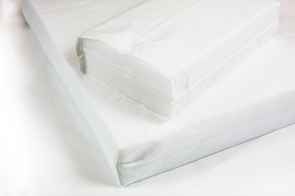 Anne & Mikael -madras Premium, 60 x 120 cm, hvid