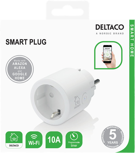 Deltaco SH-P01 uttag