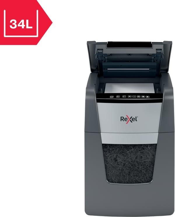 Rexel Optimum 100X automatisk papirklipper, P4