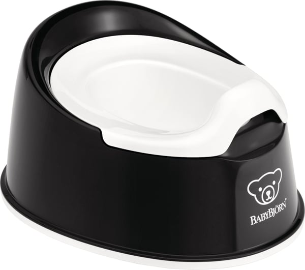 BabyBjörn Smart Potty - toalettstol, svartvit