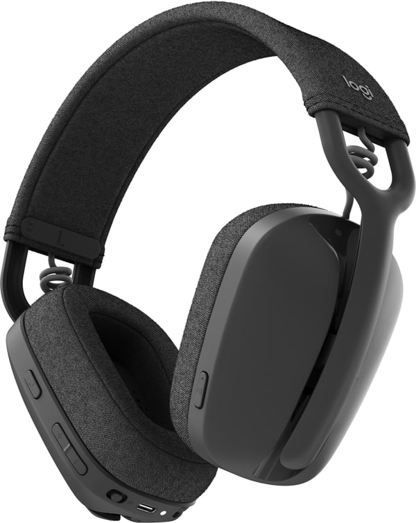 Logitech Zone Vibe 100 trådlösa hörlurar, grafit