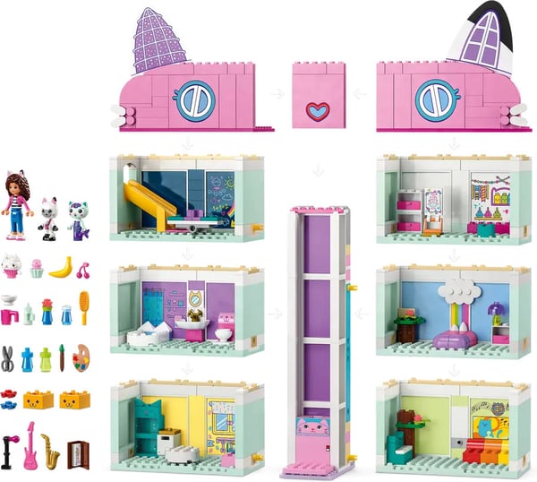 LEGO Gabbyn dukkehus 10788 - Gabbyn dukkehus