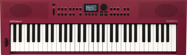Roland GO:KEYS 3-tangentbord, röd