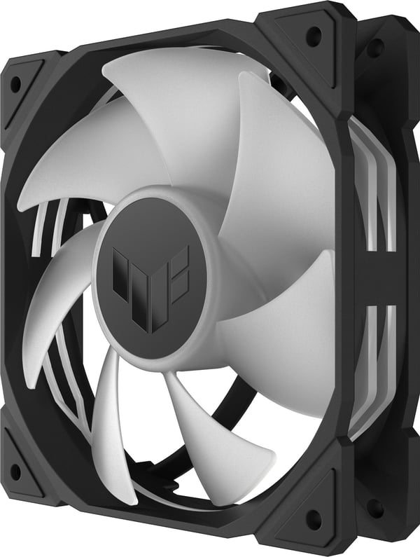 Asus TUF Gaming TR 120 ARGB PWM-blæser, 120 mm, sort