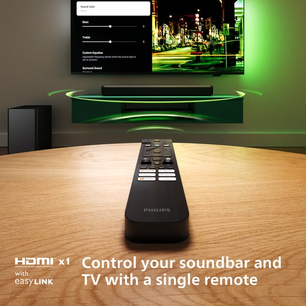 Philips TAB5309 2.1 Soundbar lydsystem