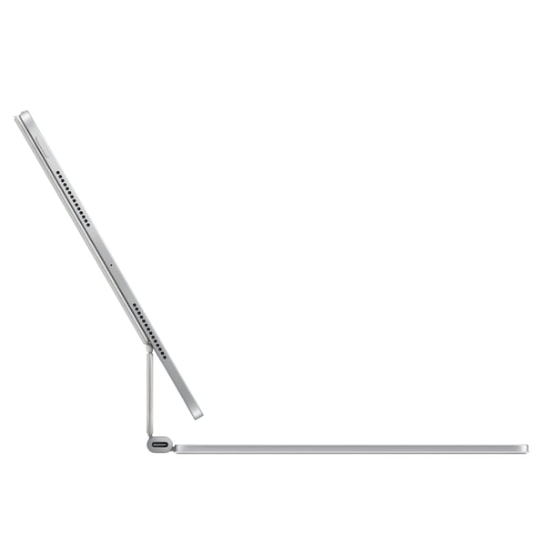 Apple Magic Keyboard för 11" iPad Pro (M4) - tangentbord och skydd, vit (MWR03)