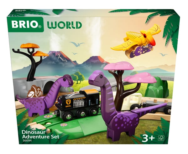BRIO World 36094 - Dinosaurie äventyrsset