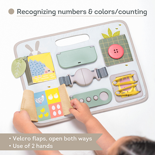 Taf Toys Urban Garden Activity Buckles Board legecenter