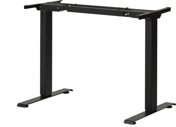 Elfen Ergodesk Modest II elbordets ram, svart