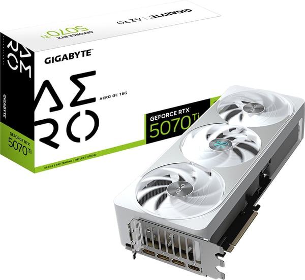 Gigabyte GeForce RTX 5070 Ti AERO OC 16 GB grafikkort