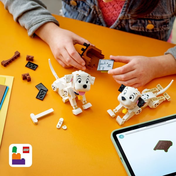 LEGO Disney 43271 101 dalmatinervalpar: Fläck och Pipsa