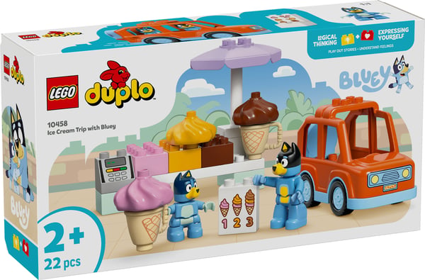 DUPLO Bluey 10458 Glassutflykt med Bluey