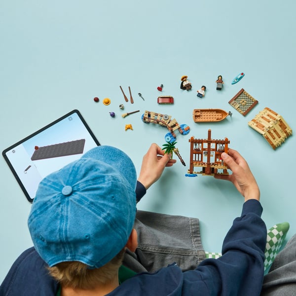 LEGO ONE PIECE 75636 Vindsnurrefiska bysstuga