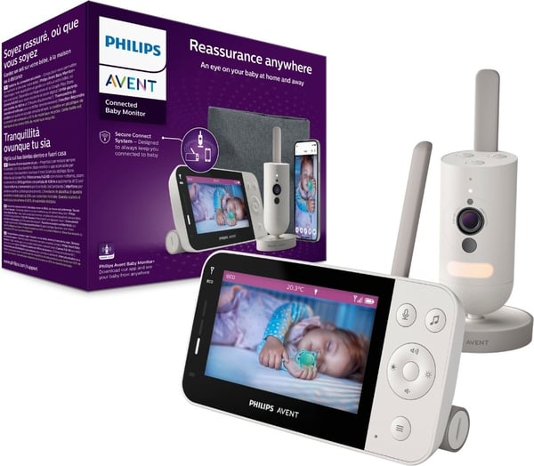 Philips Avent SCD953/26 Uppkopplad videobabyvakt