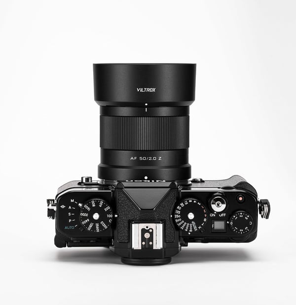 Viltrox AF 50mm F2.0-objektiv, Sony E