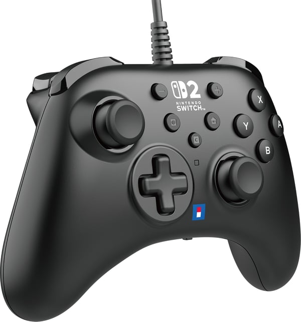 Hori HORIPAD Turbo spelkontroll, Switch, svart