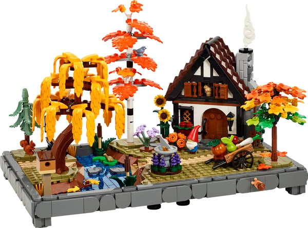 LEGO Ikoner 11372 Höstigt stugträdgård