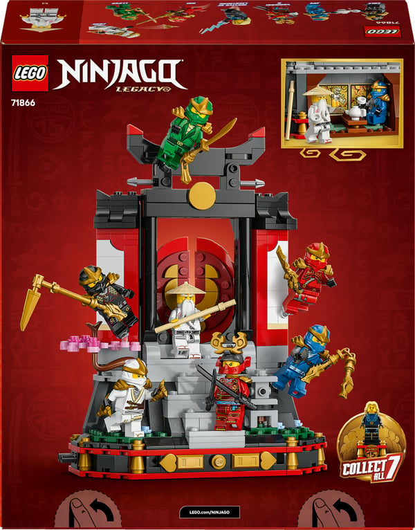 LEGO Ninjago 71866 Ninjafigurskollage – 15-årsjubileumsmodell