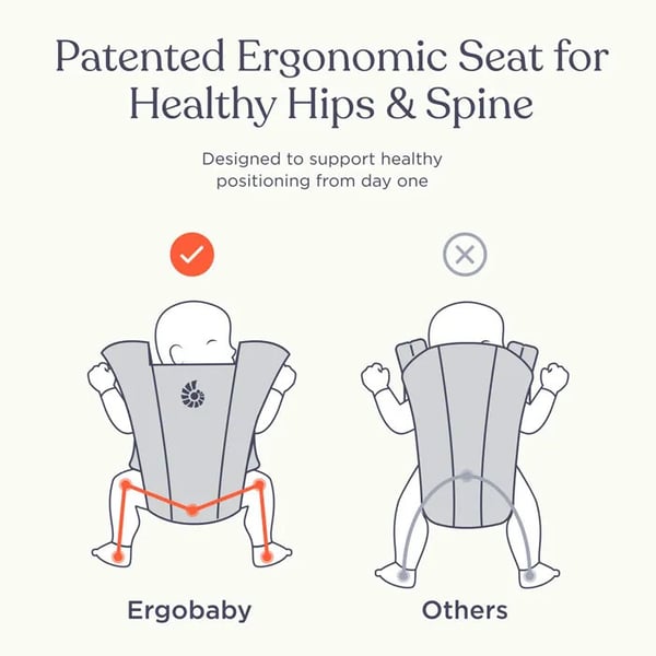 Ergobaby Embrace bärsäck, midnattblå