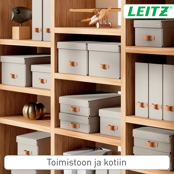 Leitz Puro tidskriftssamlare, 2 st, beige